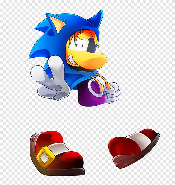 Sonic Rayman Online-Puzzle