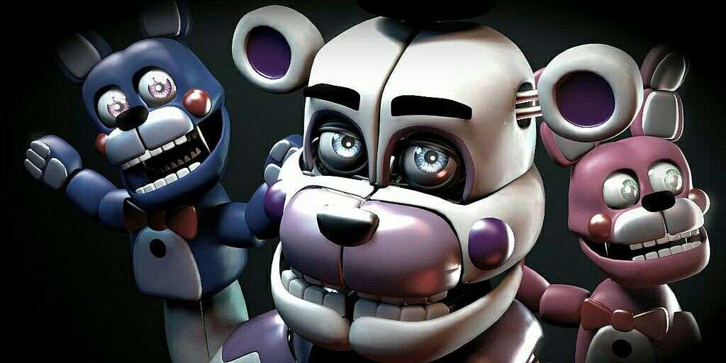 Funtime Freddy and the little friends puzzle online