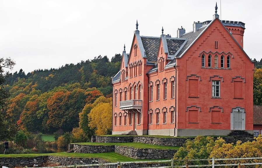 Halland Castle Σουηδία παζλ online