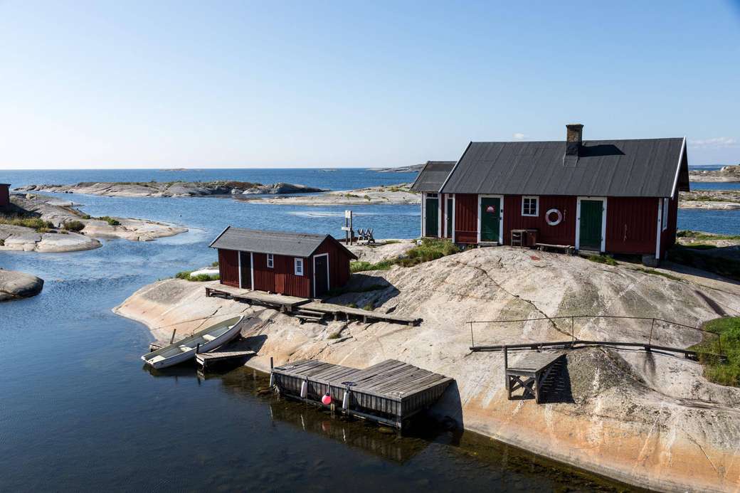 Стокхолмски архипелаг Швеция онлайн пъзел