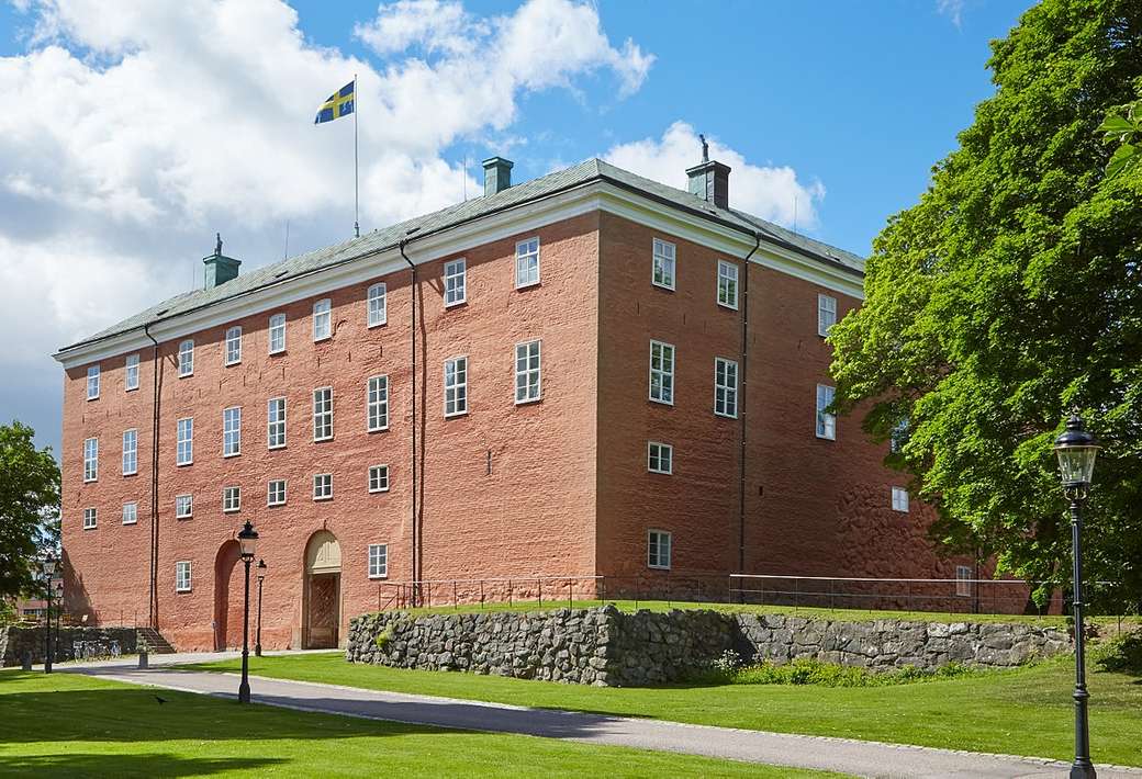 Vasteras Castle Zweden online puzzel