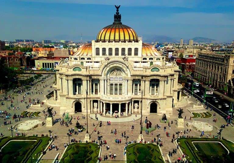 Mexikó város online puzzle