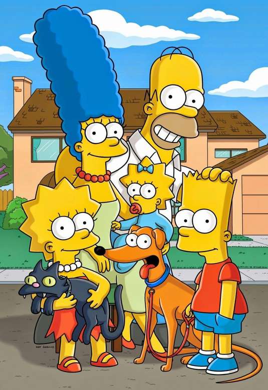a Simpson család kirakós online
