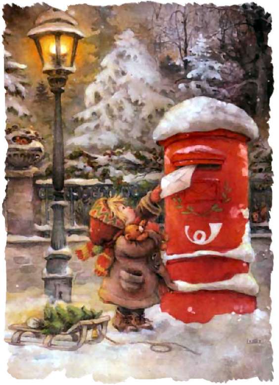 ღ ೋ ღ Cartes postales de Noël ೋ ღ puzzle en ligne