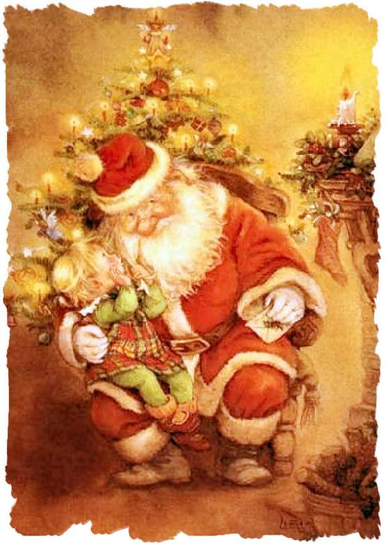 ღೋღ Різдвяні листівки ೋღ онлайн пазл