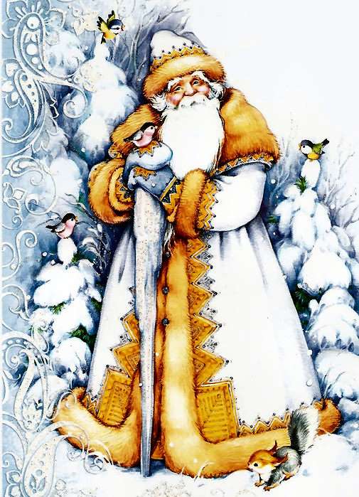 ღೋღクリスマスポストカードೋღ ジグソーパズルオンライン