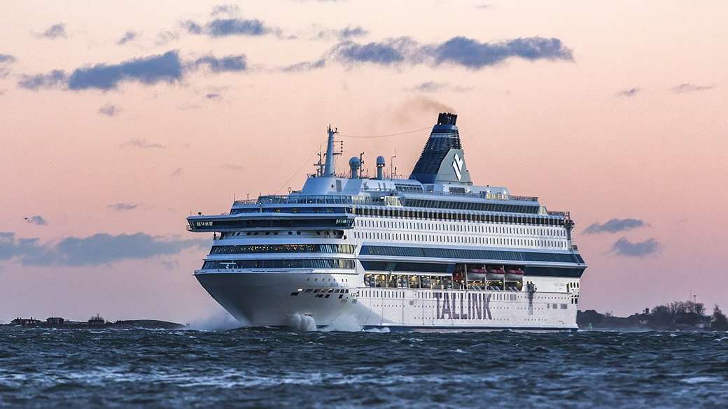 Färja Helsingfors till Tallinn pussel på nätet