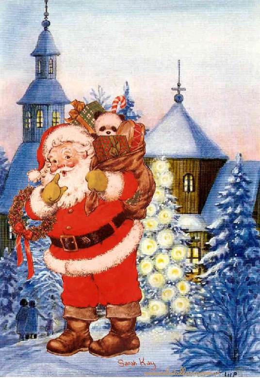 ღೋღ Різдвяні листівки ೋღ пазл онлайн