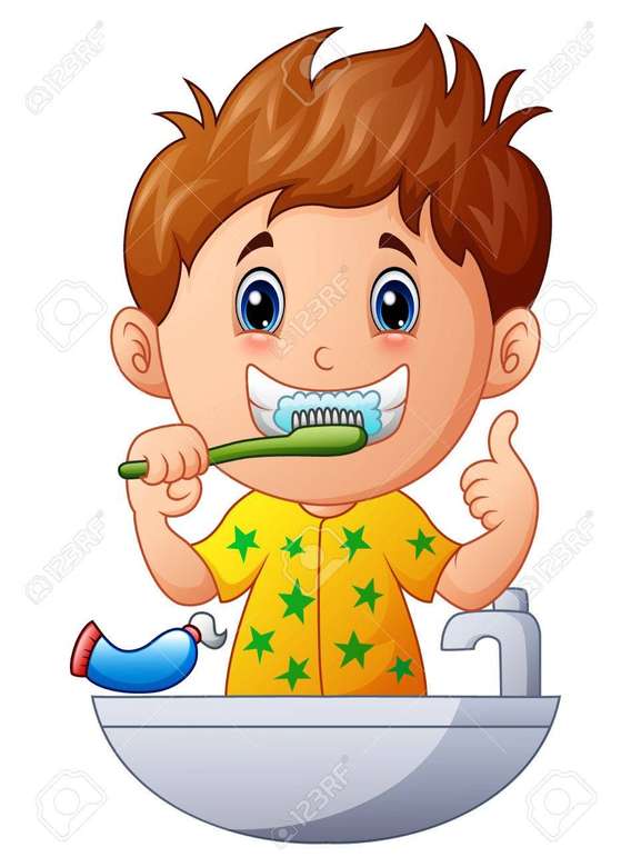 vyčisti si zuby skládačky online