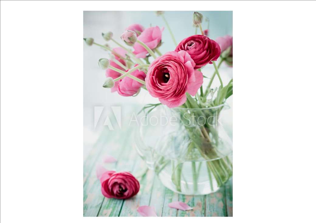 ένα μπουκέτο με τριαντάφυλλα παζλ online