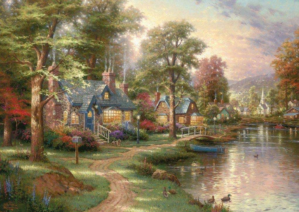 House by the lake online puzzle