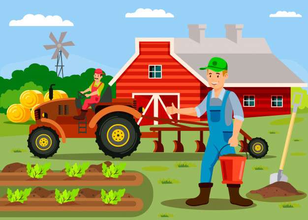 полето - селско онлайн пъзел