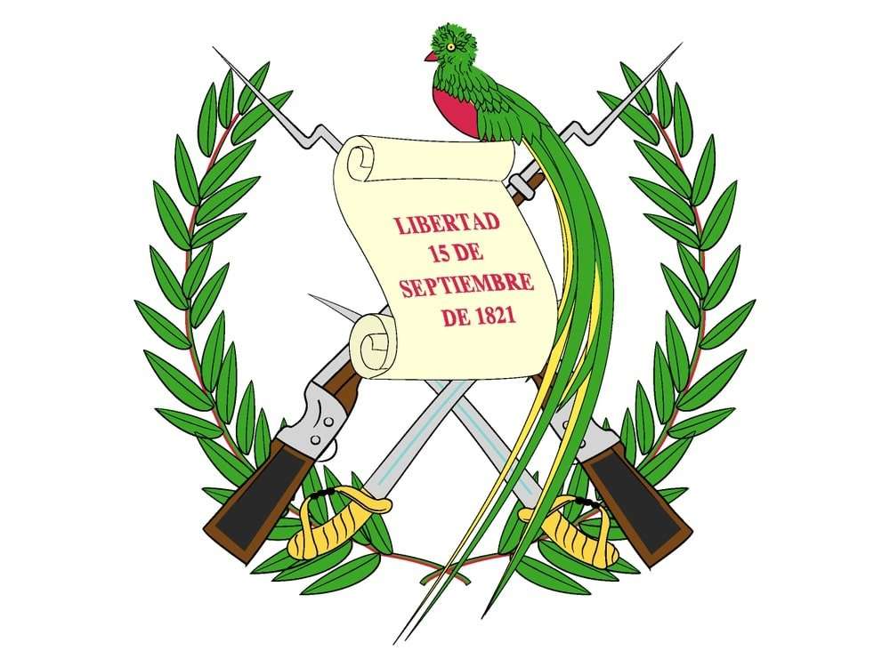 el escudo de Guatemala rompecabezas en línea