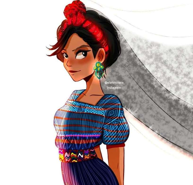 Ιθαγενής φορεσιά online παζλ