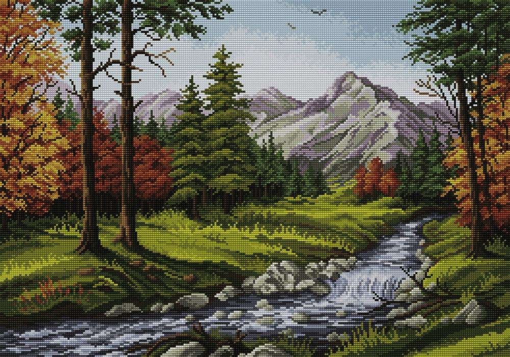 the art of cross-stitch - canvas jigsaw puzzle online