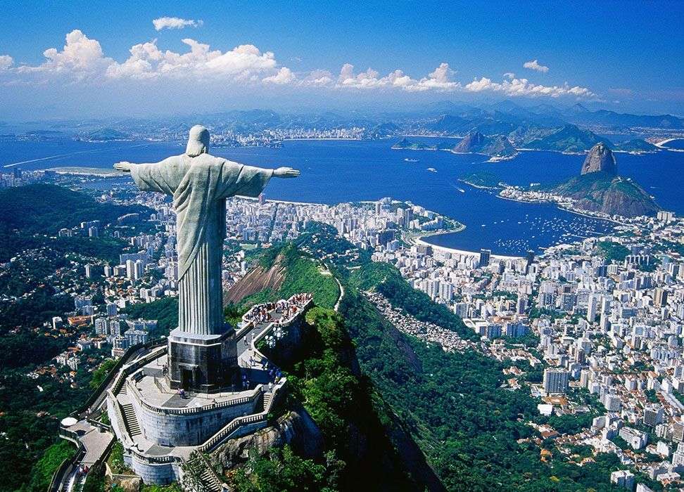 Рио-де-Жанейро - Бразилия онлайн-пазл