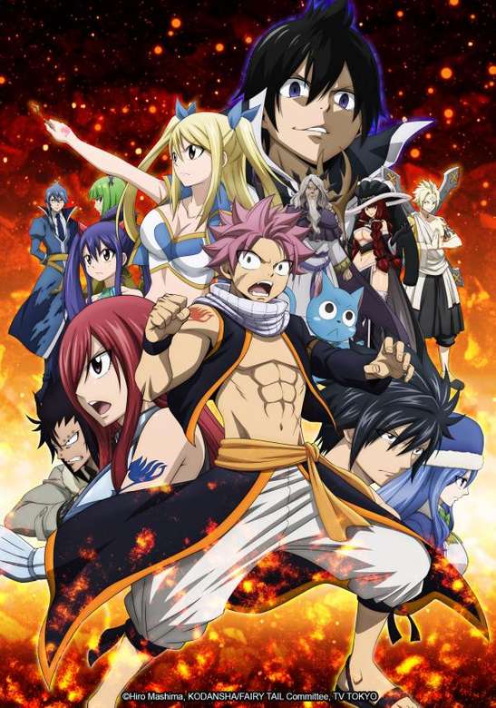 Fairy tail - online puzzle