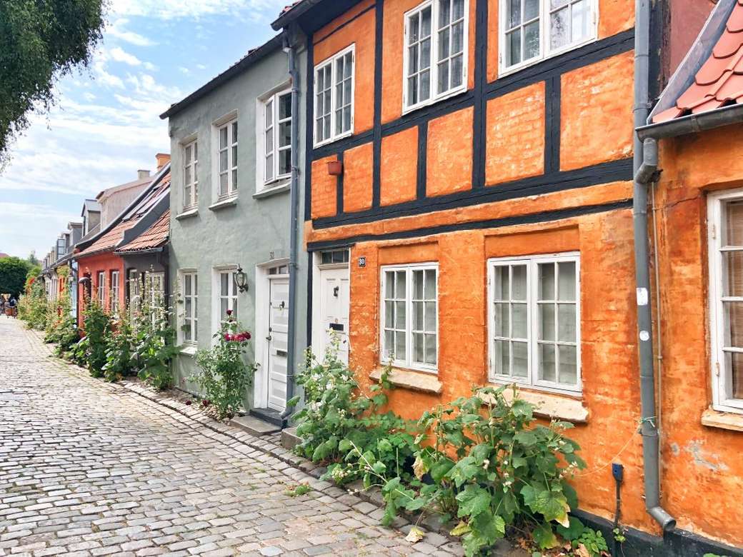 Město Aarhus v Dánsku skládačky online