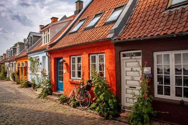 Orașul Aarhus din Danemarca jigsaw puzzle online