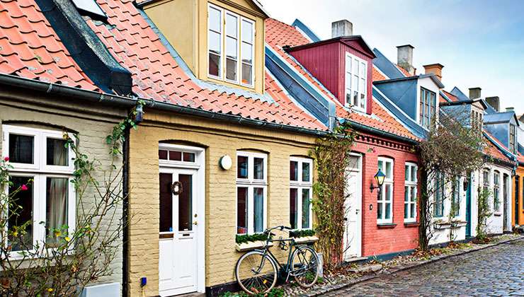 Місто Орхус в Данії онлайн пазл