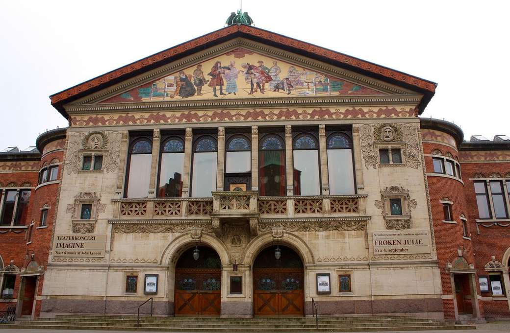 Aarhus színházi város Dániában kirakós online