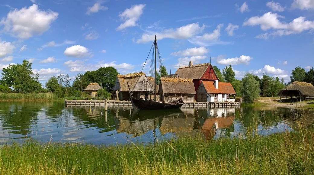 Falster-eiland Denemarken legpuzzel online
