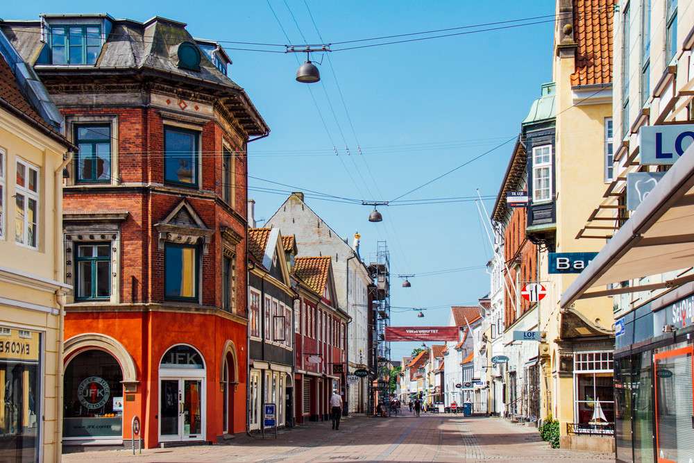 Град Елсинор в Дания онлайн пъзел