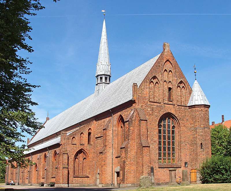 Църква на манастира Хорсенс Дания онлайн пъзел