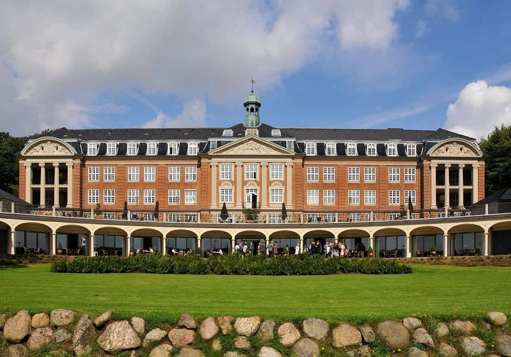 Kolding town in Denmark online puzzle