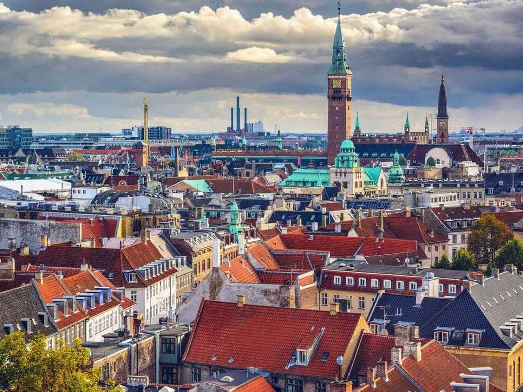 Copenhague, capitale du Danemark puzzle en ligne