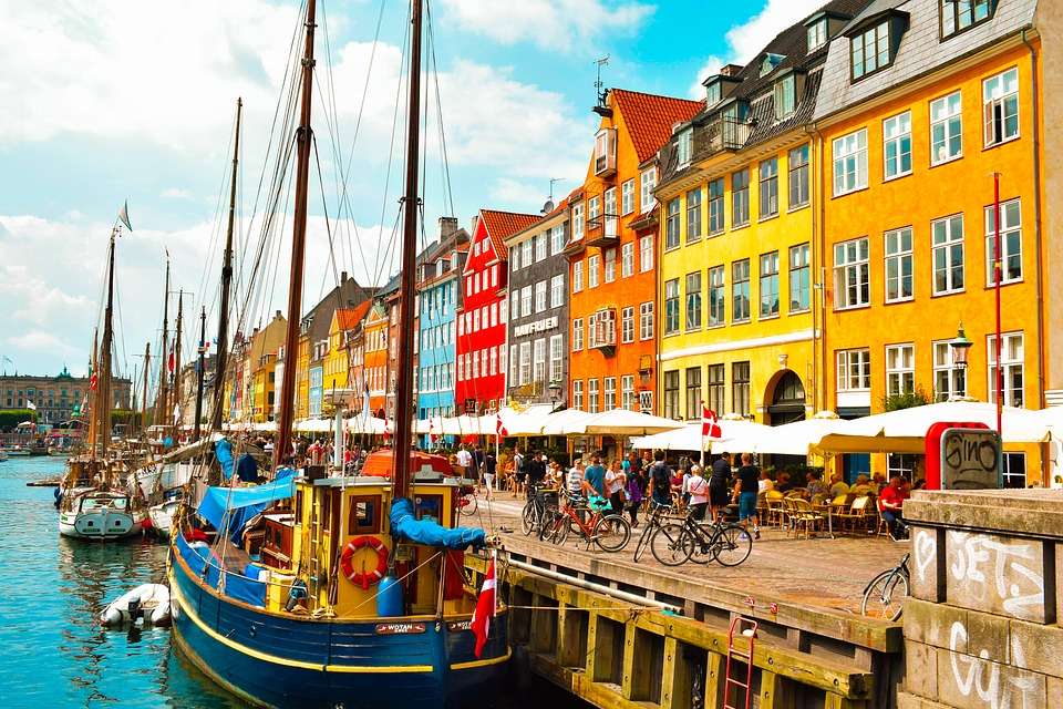 Koppenhága Dániában kirakós online