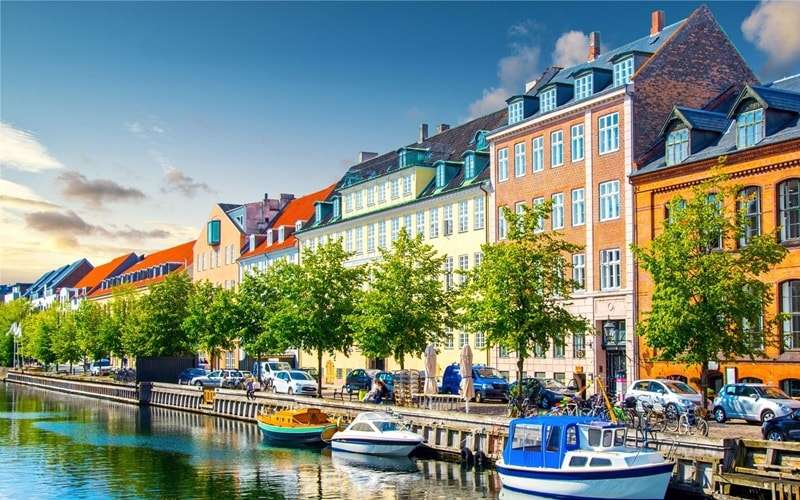 Копенхаген в Дания онлайн пъзел