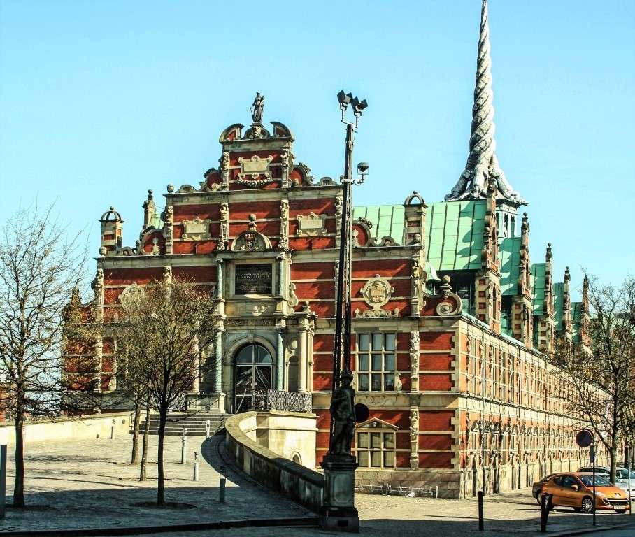 Копенгагенська історична фондова біржа Данія пазл онлайн