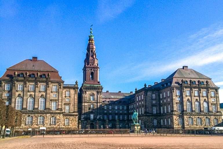 Kopenhagen Christiansborg Palast Dänemark Puzzlespiel online