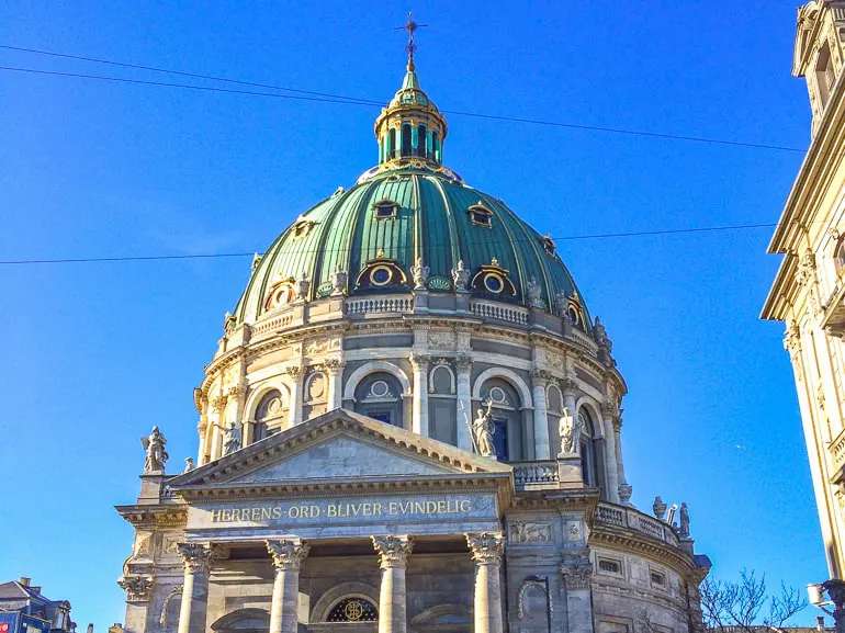 Frederikskirche de Copenhague Dinamarca rompecabezas en línea