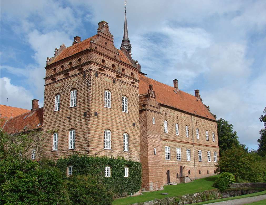 Κάστρο Nyborg Holckenhavn Δανία παζλ online