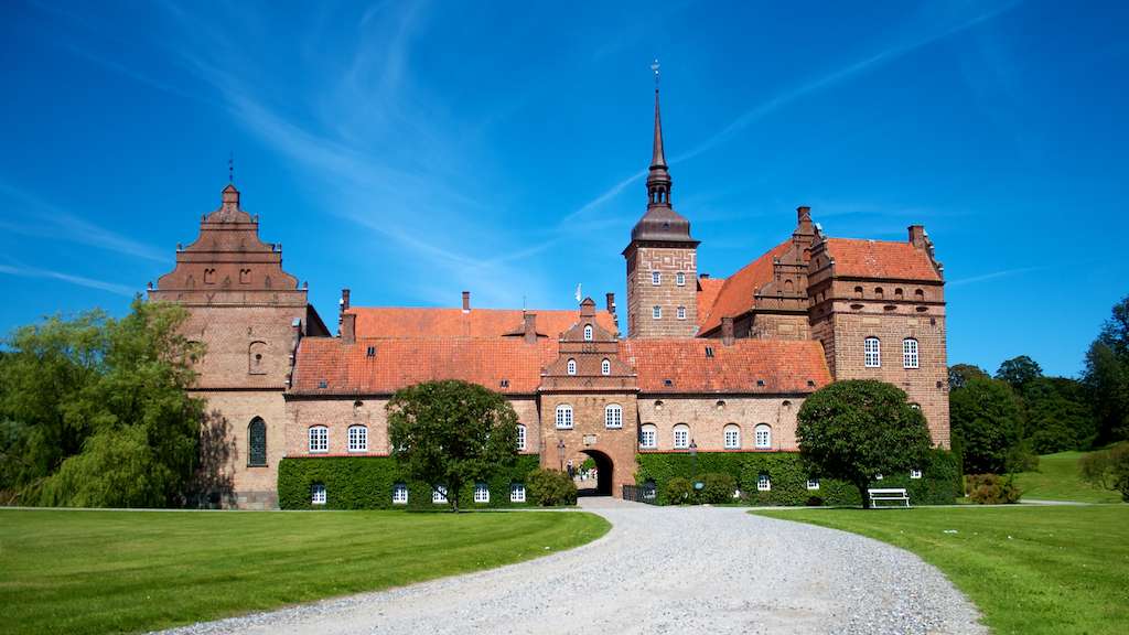 Замок Ніборг Голкенгавн Данія онлайн пазл
