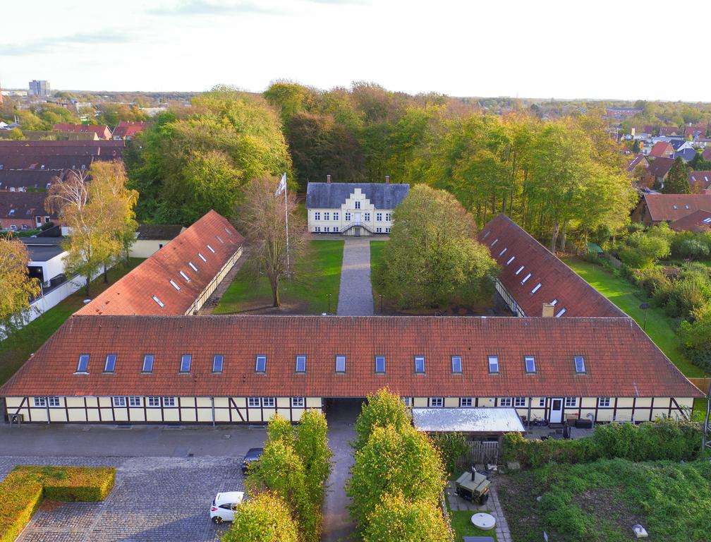 Odense Stadt in Dänemark Hostel Puzzlespiel online