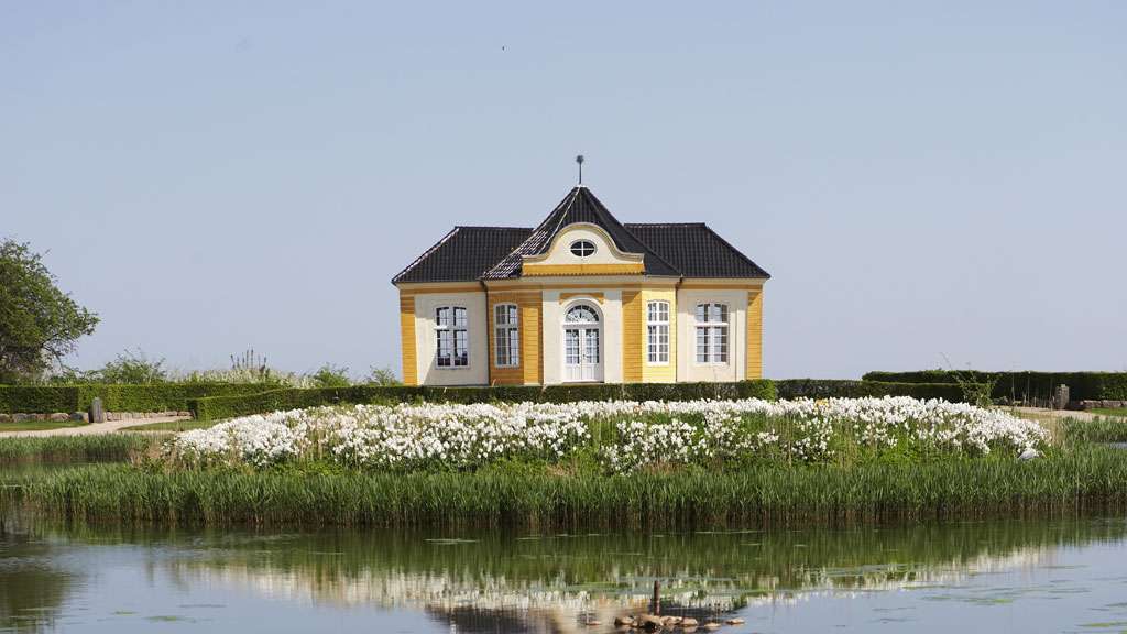 Valdemars-kastély Dániában online puzzle