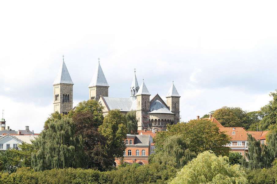 Catedral da cidade de Viborg na Dinamarca quebra-cabeças online