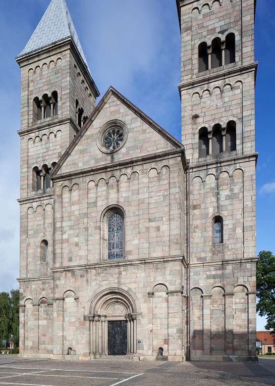 Ciudad de la catedral de Viborg en Dinamarca rompecabezas en línea