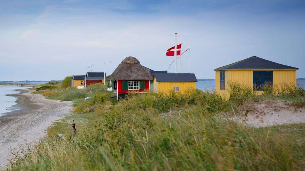 Casas de vacaciones en Dinamarca rompecabezas en línea