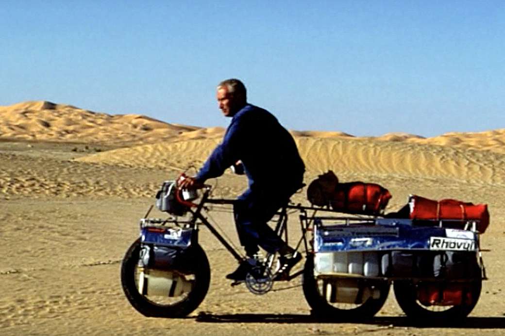велосипед для экспедиций по пустыне онлайн-пазл
