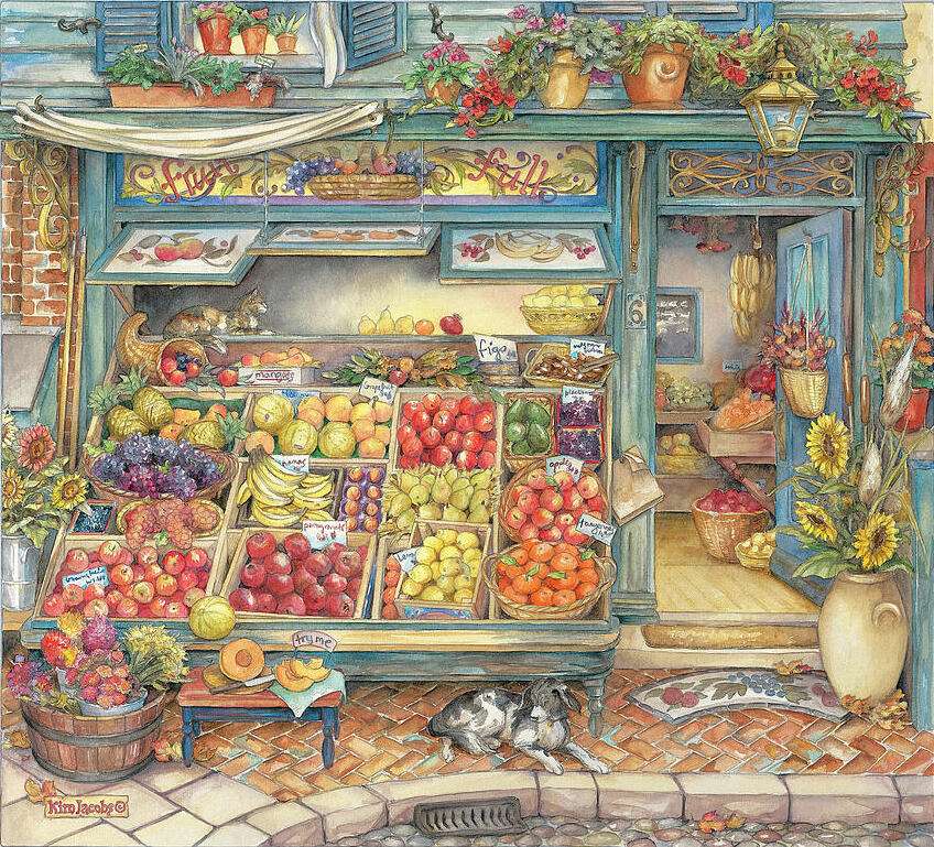 Ovoce a zelenina skládačky online