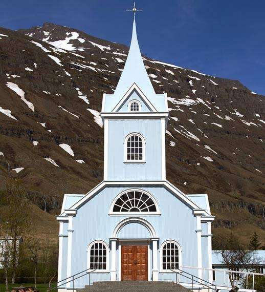 Egyház Izlandon online puzzle