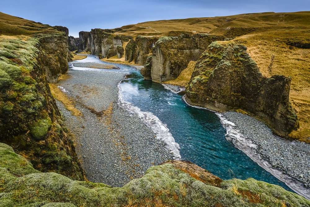 Μοναδικό τοπίο της Ισλανδίας παζλ online