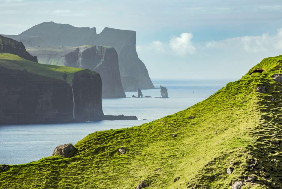 Coste delle Isole Faroe puzzle online