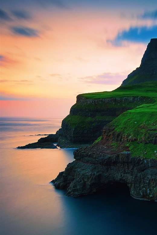 Costas das Ilhas Faroé quebra-cabeças online