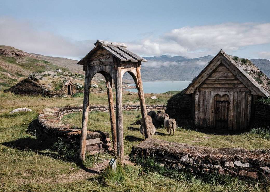 Църквата на викингите в Гренландия онлайн пъзел