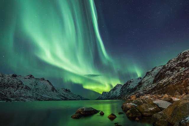Északi fények Grönlandon kirakós online